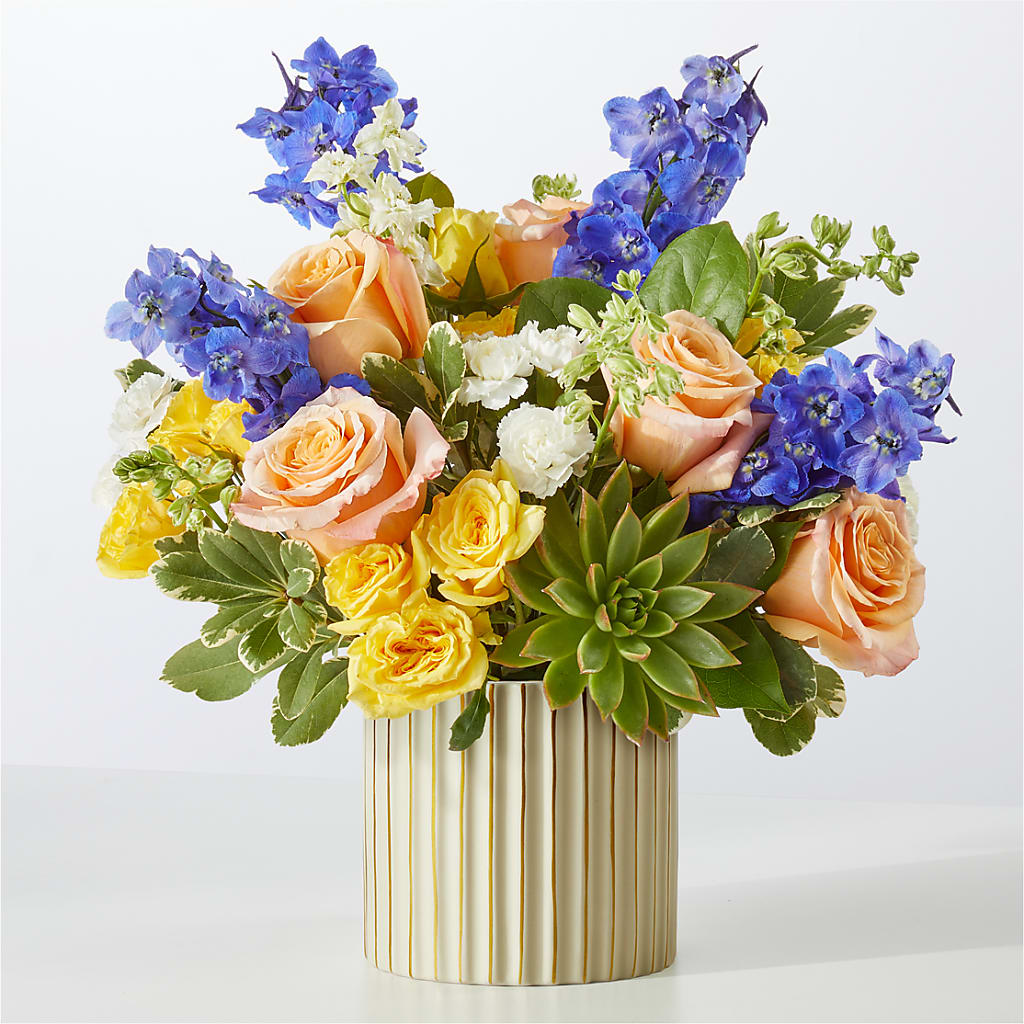 Cobalt Reverie Bouquet – HYDE PARK FLORIST & GIFTS, Hyde Park NY