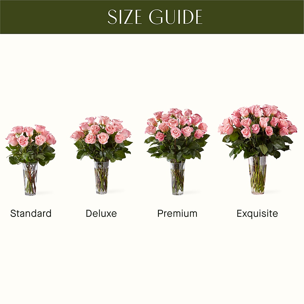 Long Stem Pink Rose Bouquet – HYDE PARK FLORIST & GIFTS, Hyde Park NY