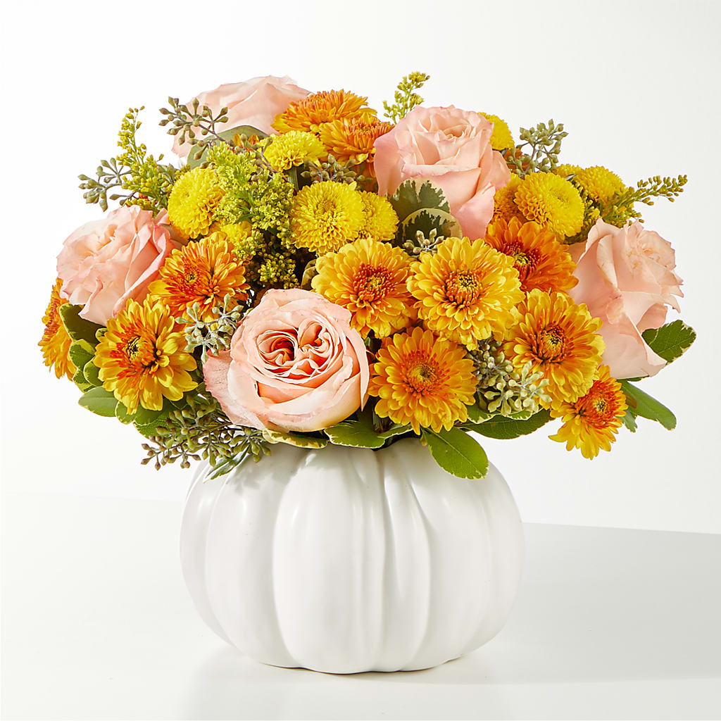 Peachy Pumpkin – HYDE PARK FLORIST & GIFTS, Hyde Park NY