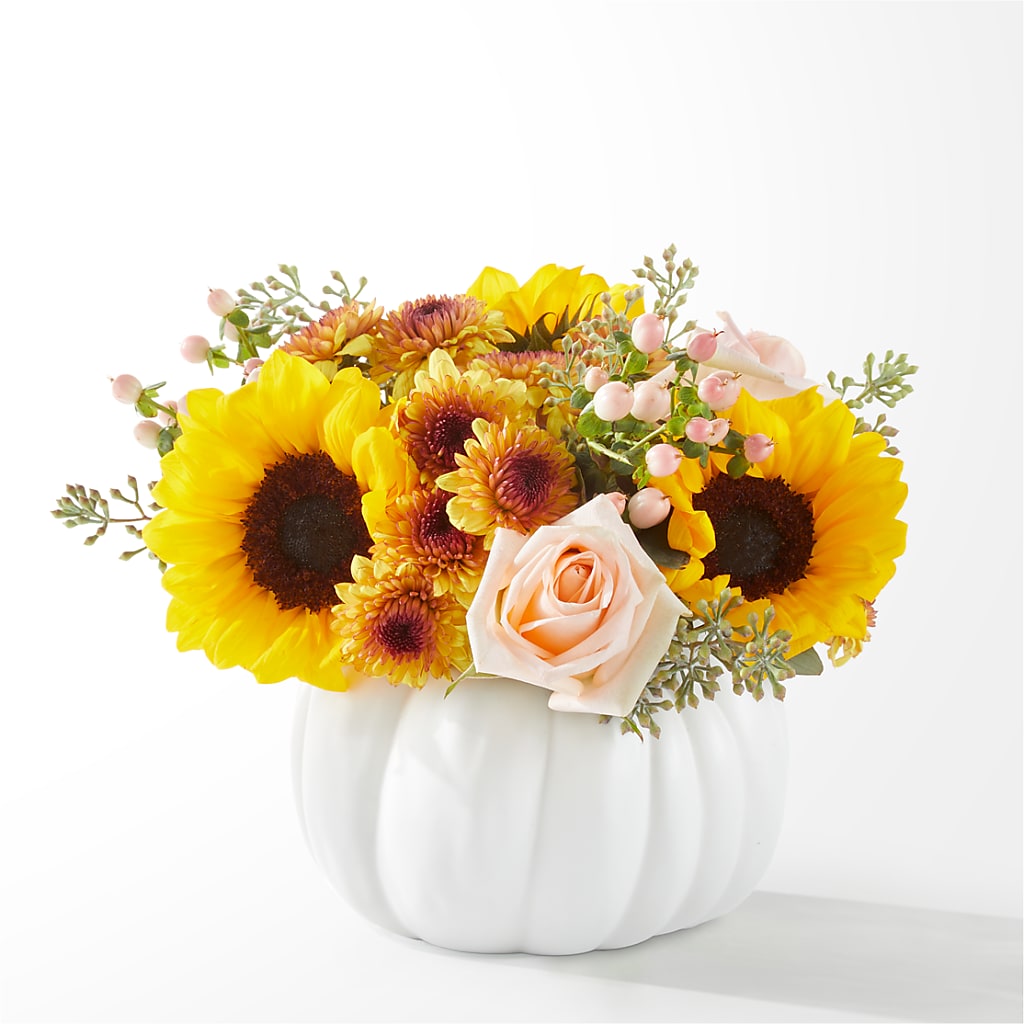 Pumpkin to Talk About Bouquet – HYDE PARK FLORIST & GIFTS, Hyde Park NY