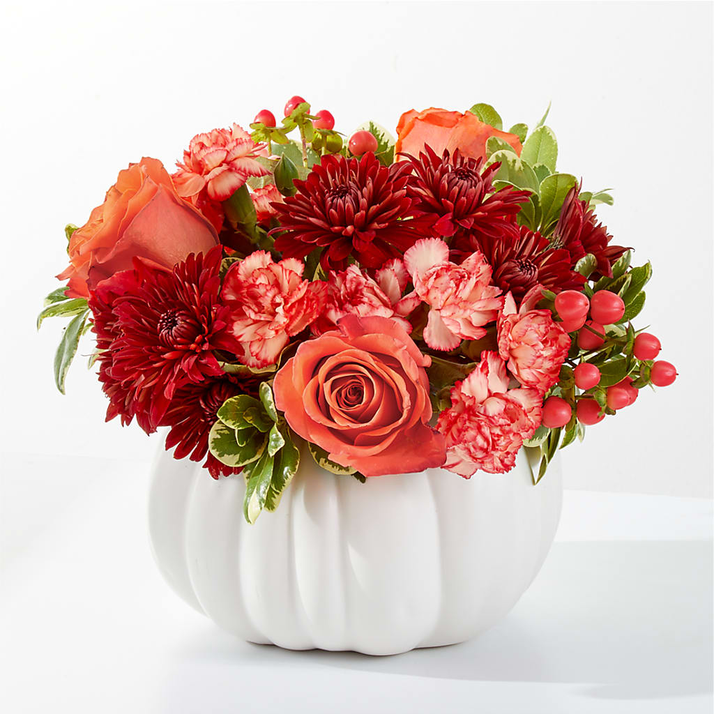 Autumn Air Pumpkin Bouquet – HYDE PARK FLORIST & GIFTS, Hyde Park NY