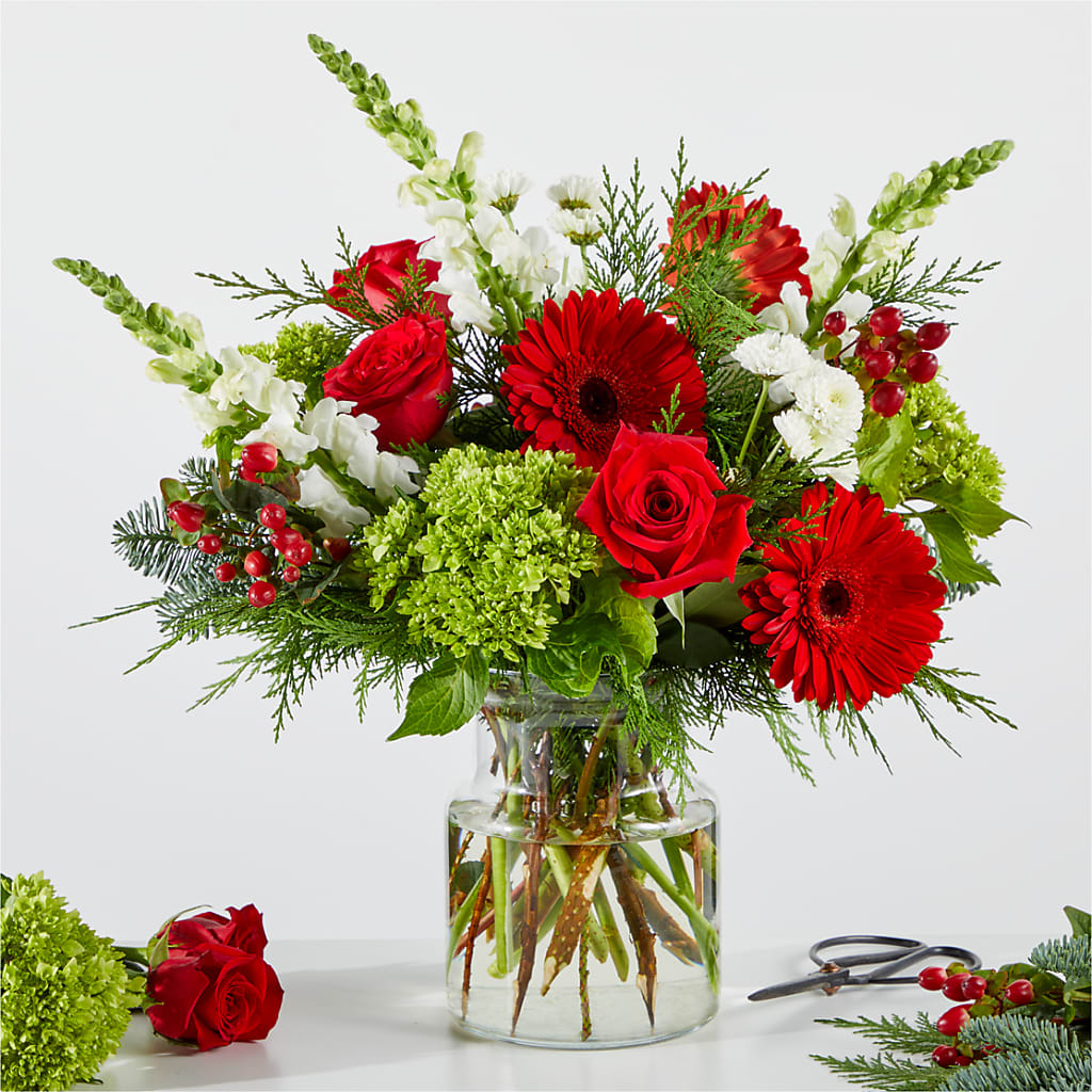 Merry Moment Bouquet – A Florist Original – HYDE PARK FLORIST & GIFTS, Hyde Park NY