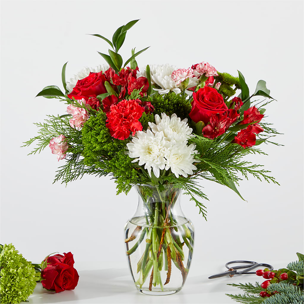 Merry Moment Bouquet – A Florist Original – HYDE PARK FLORIST & GIFTS, Hyde Park NY