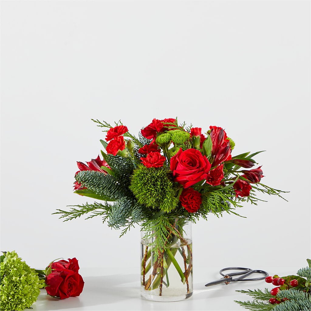 Merry Moment Bouquet – A Florist Original – HYDE PARK FLORIST & GIFTS, Hyde Park NY