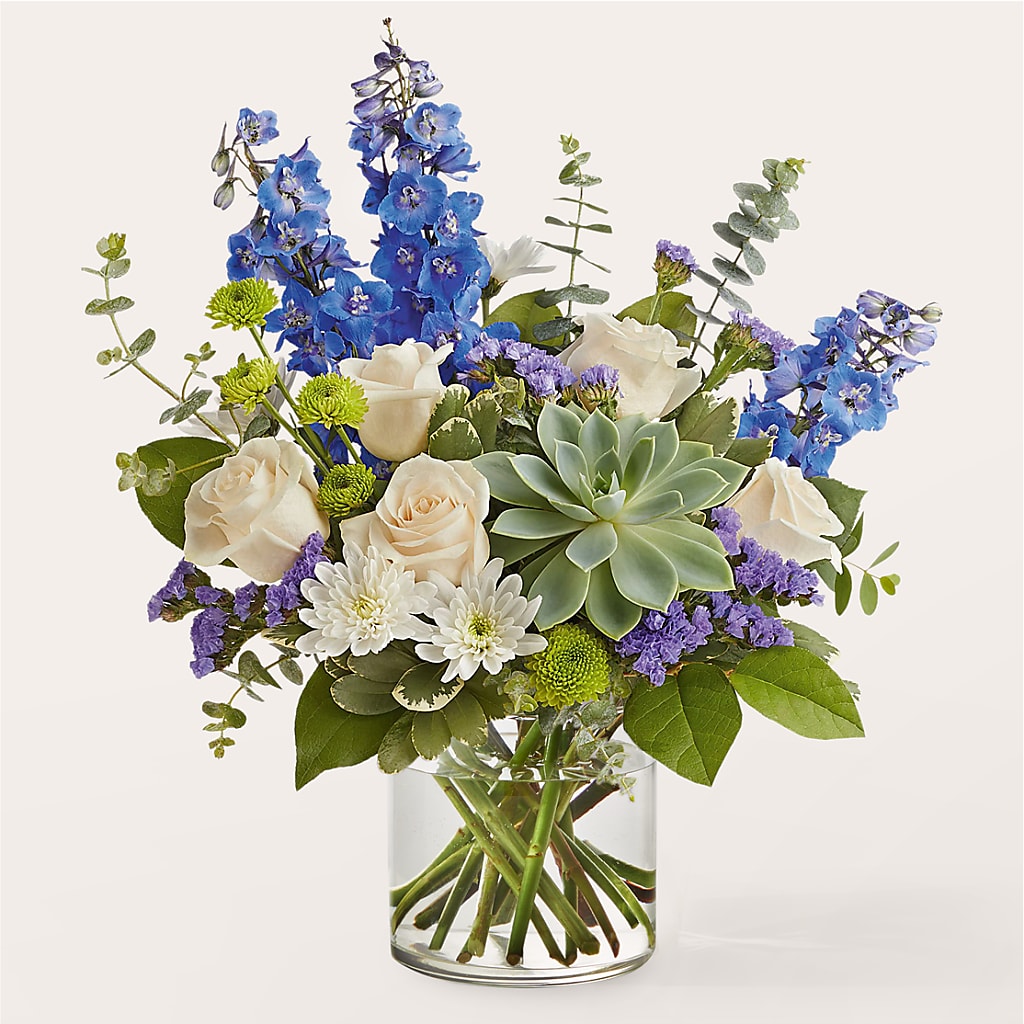 Cerulean Waves Bouquet – HYDE PARK FLORIST & GIFTS, Hyde Park NY