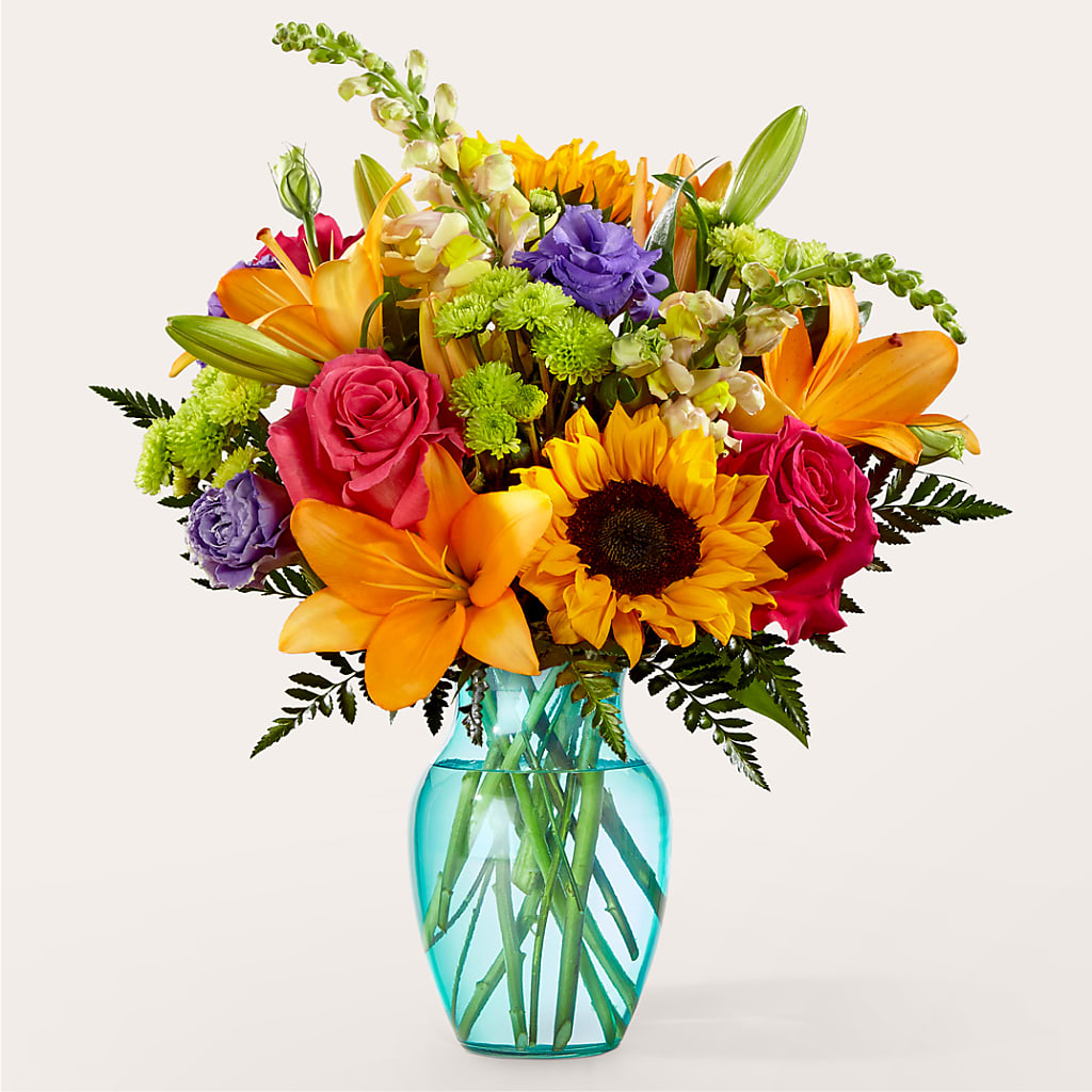 Double Rainbow Bouquet – HYDE PARK FLORIST & GIFTS, Hyde Park NY