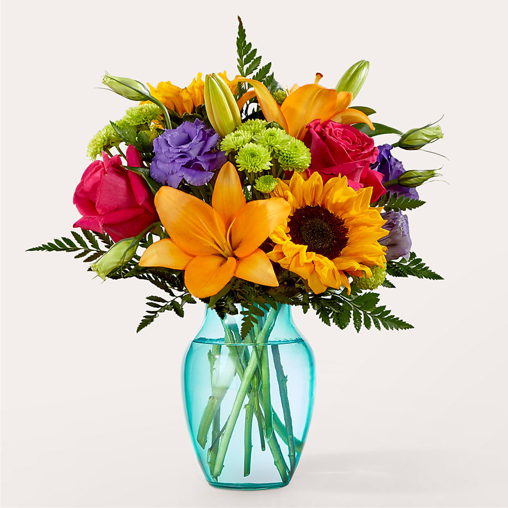 Double Rainbow Bouquet – HYDE PARK FLORIST & GIFTS, Hyde Park NY