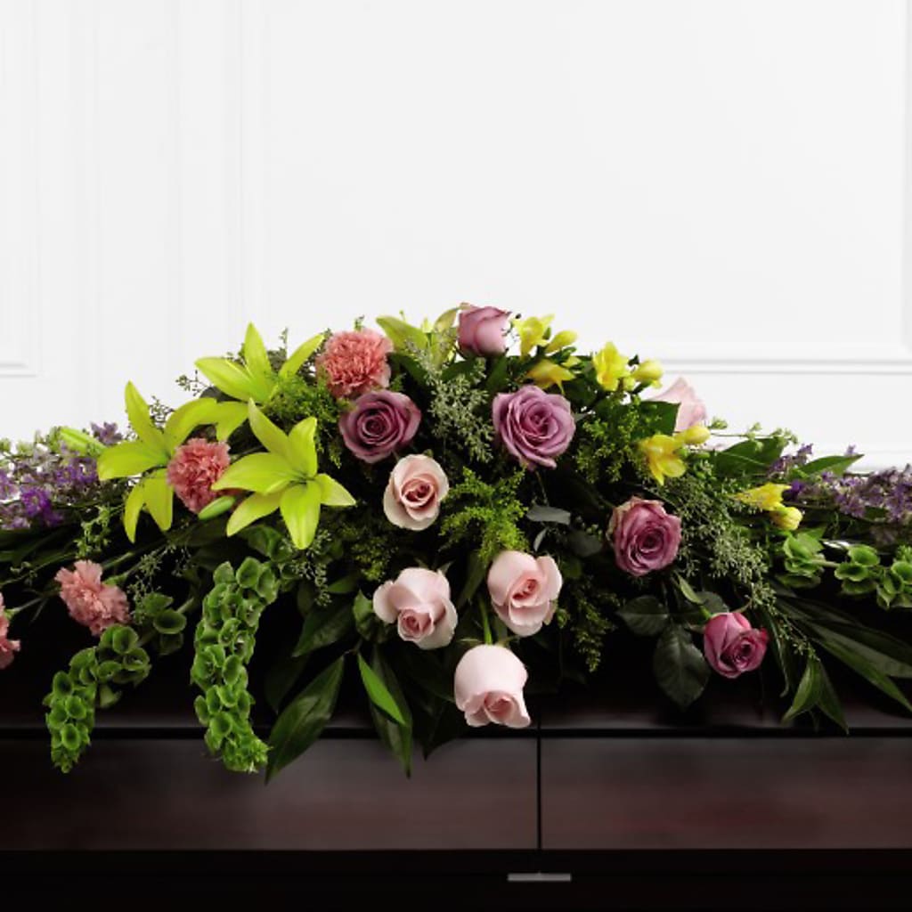 Forever Beloved Casket Spray – HYDE PARK FLORIST & GIFTS, Hyde Park NY
