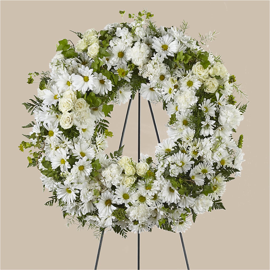 Faithful Wishes Wreath – HYDE PARK FLORIST & GIFTS, Hyde Park NY