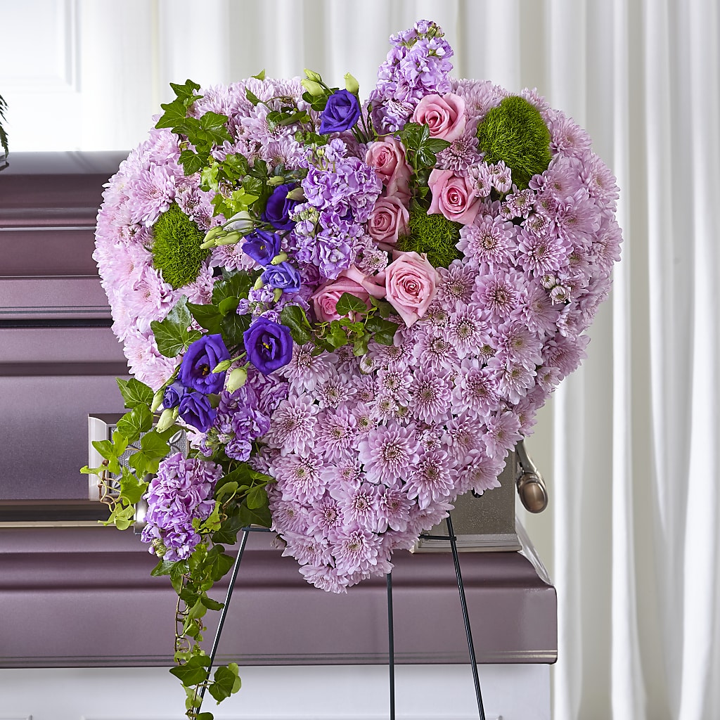 Treasured Love Standing Heart – HYDE PARK FLORIST & GIFTS, Hyde Park NY