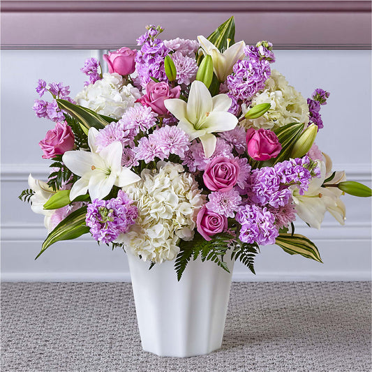 Heaven Sent Floor Basket – HYDE PARK FLORIST & GIFTS, Hyde Park NY