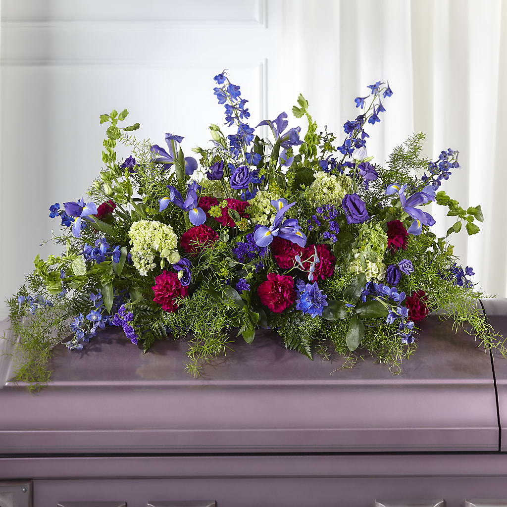 Always Treasured Casket Spray – HYDE PARK FLORIST & GIFTS, Hyde Park NY