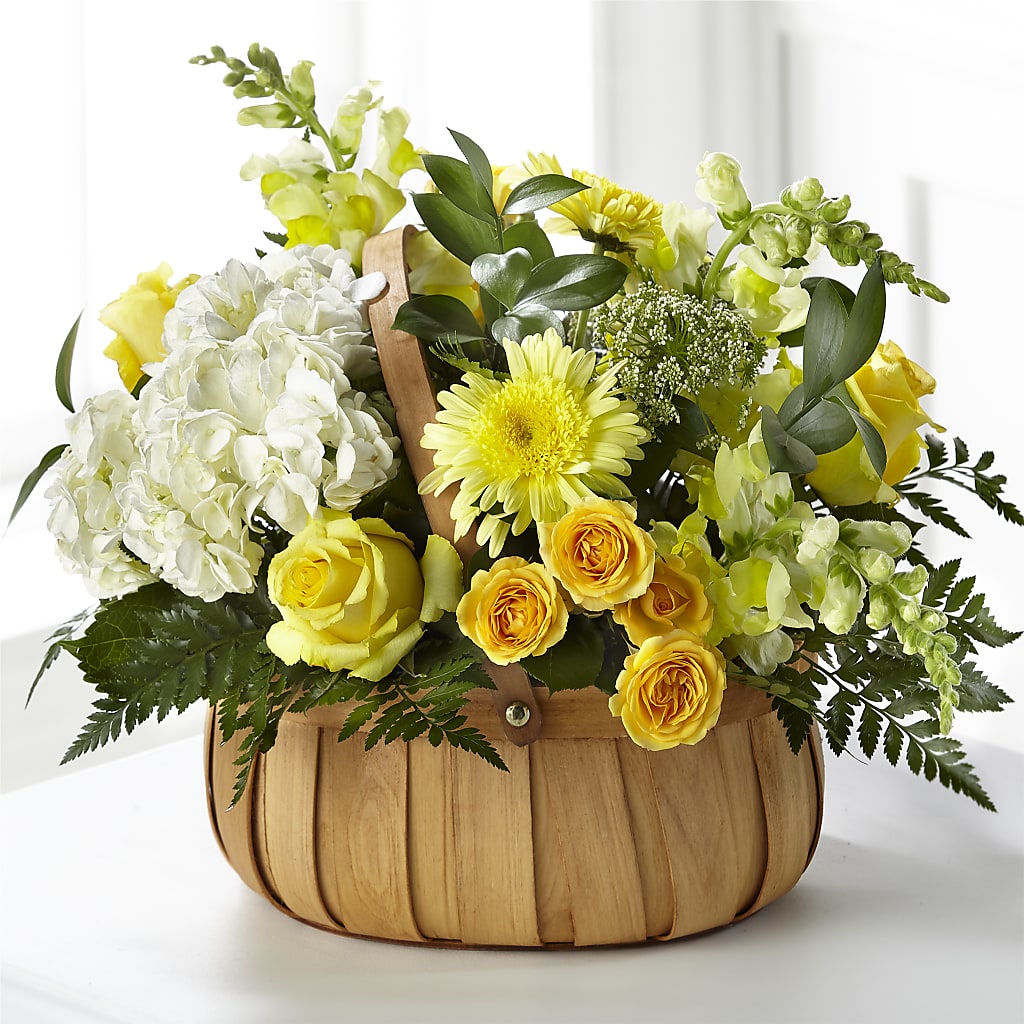 Rustic Remembrance Basket – HYDE PARK FLORIST & GIFTS, Hyde Park NY