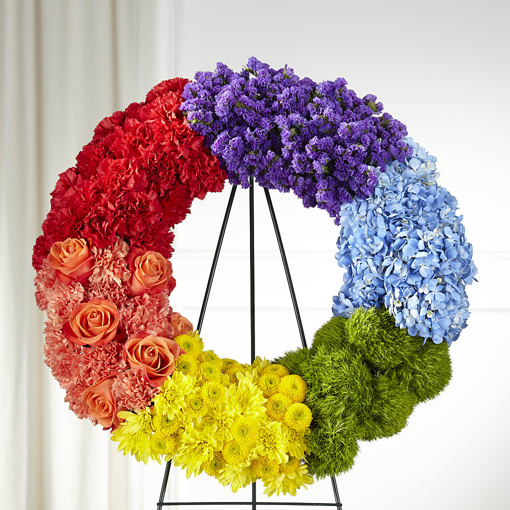 Circle of Love Wreath – HYDE PARK FLORIST & GIFTS, Hyde Park NY