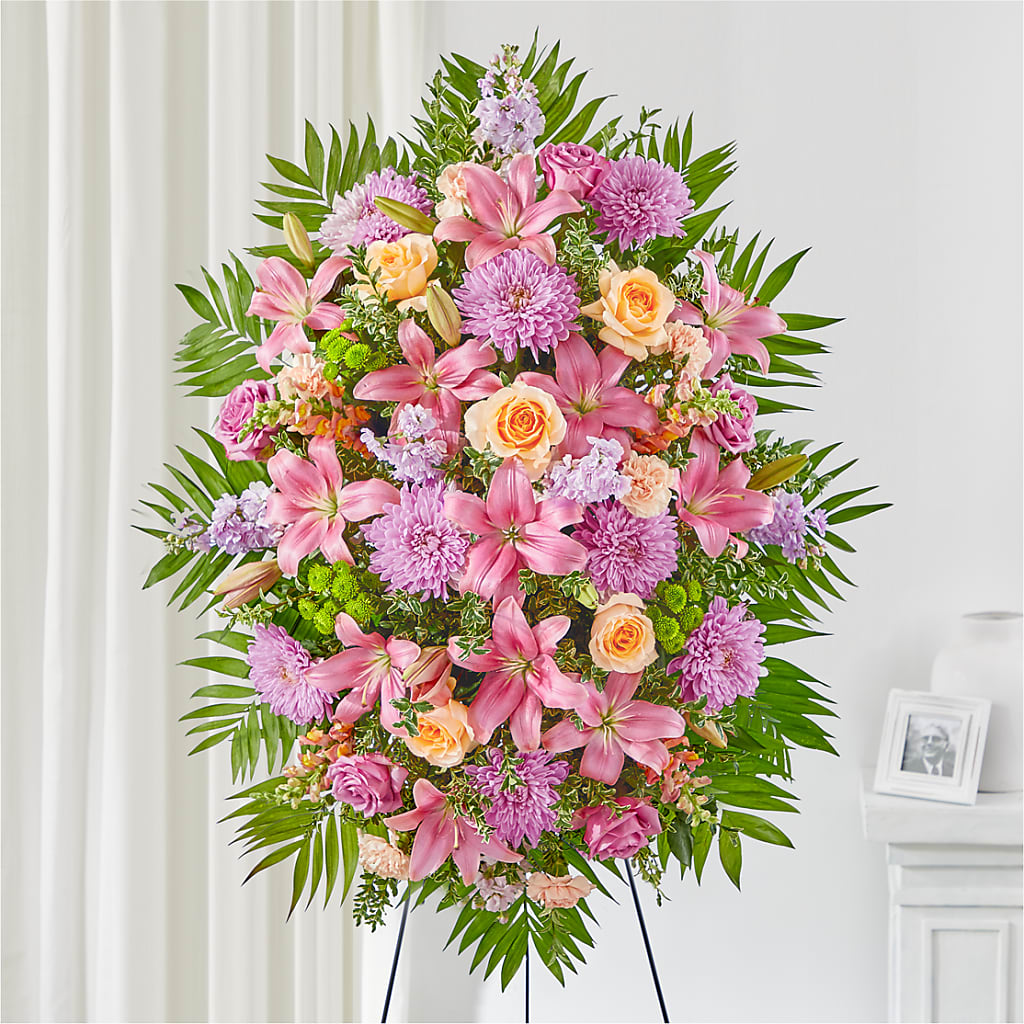 Love & Light Standing Spray – HYDE PARK FLORIST & GIFTS, Hyde Park NY