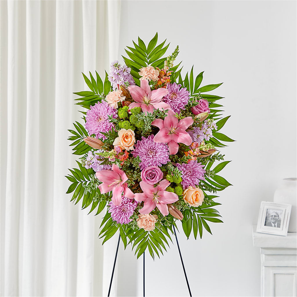 Love & Light Standing Spray – HYDE PARK FLORIST & GIFTS, Hyde Park NY