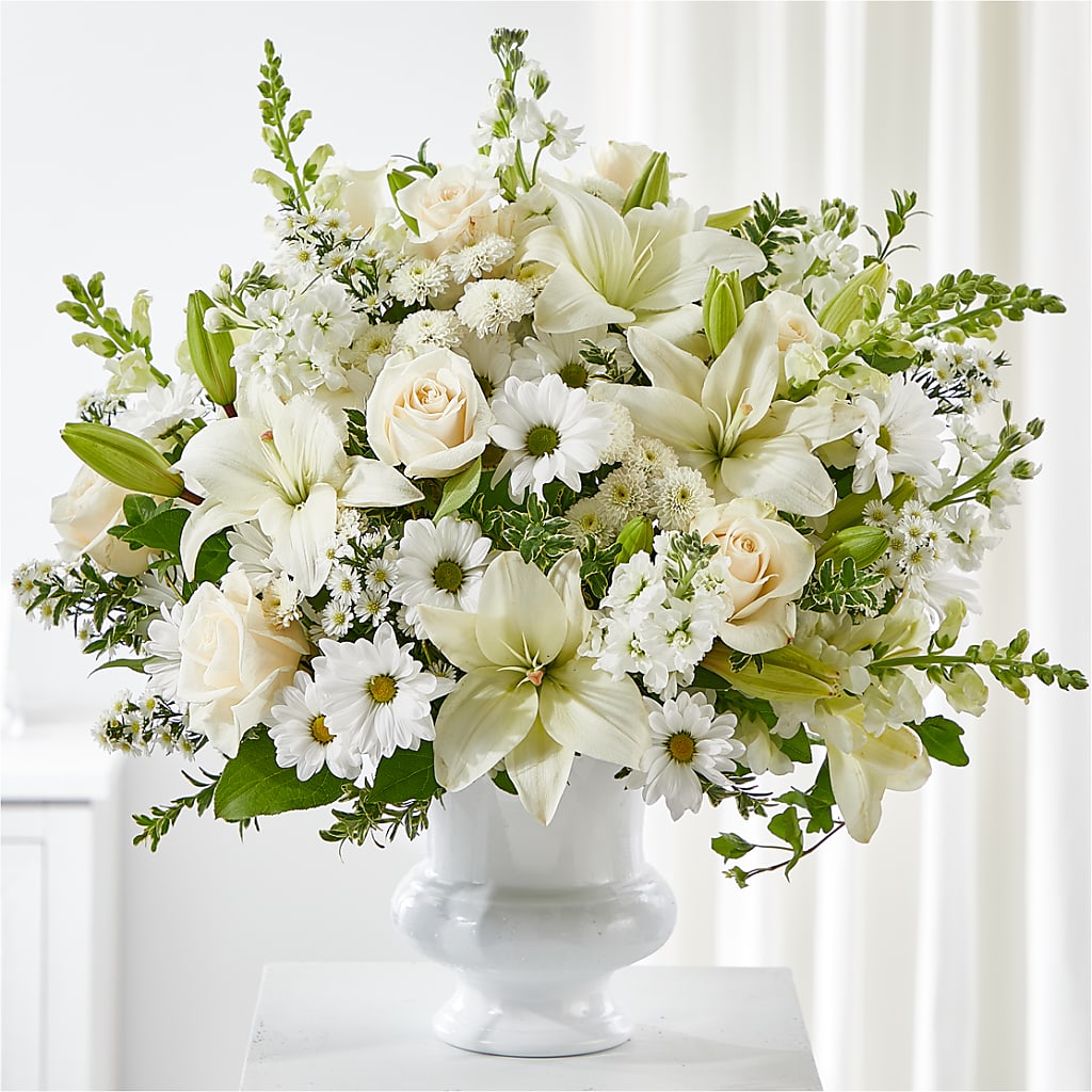 Uplifting Urn Arrangement – HYDE PARK FLORIST & GIFTS, Hyde Park NY