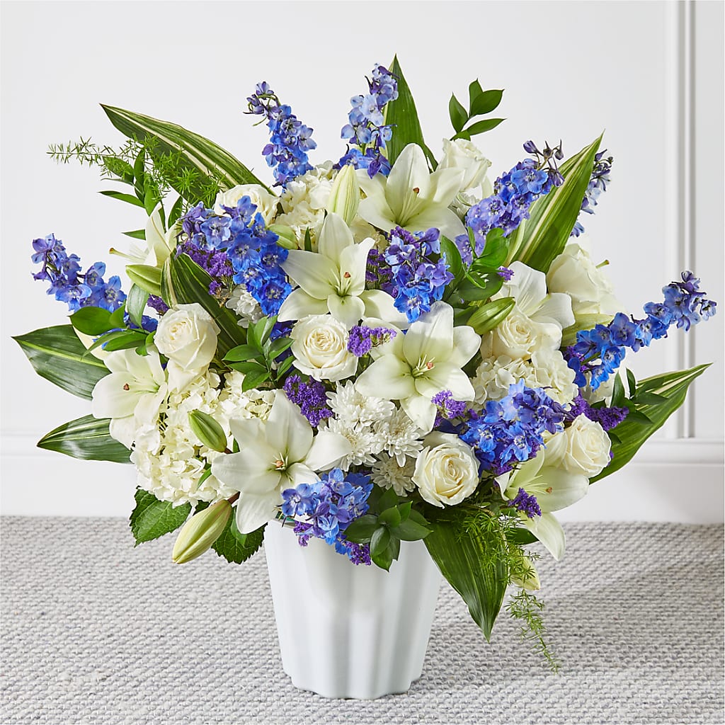 Take Comfort Floor Basket – HYDE PARK FLORIST & GIFTS, Hyde Park NY