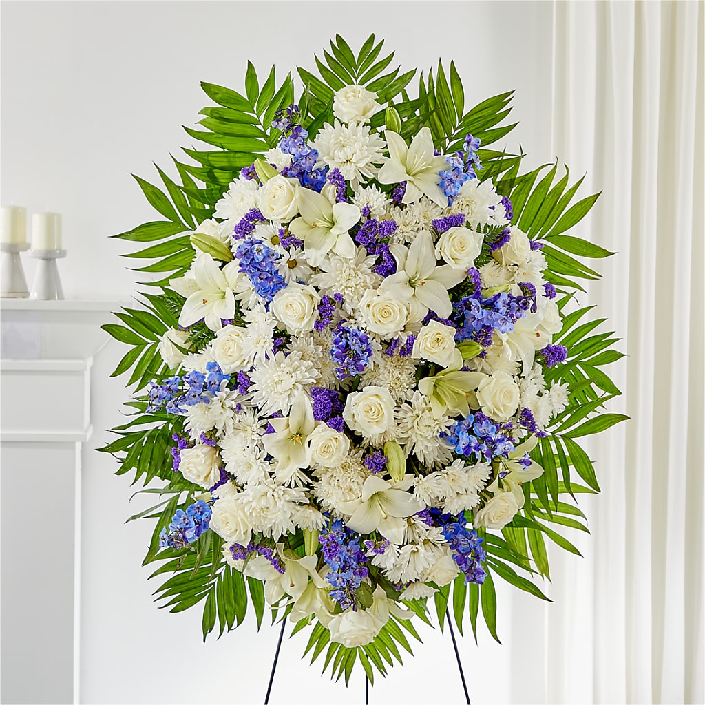 At Rest Standing Spray – HYDE PARK FLORIST & GIFTS, Hyde Park NY