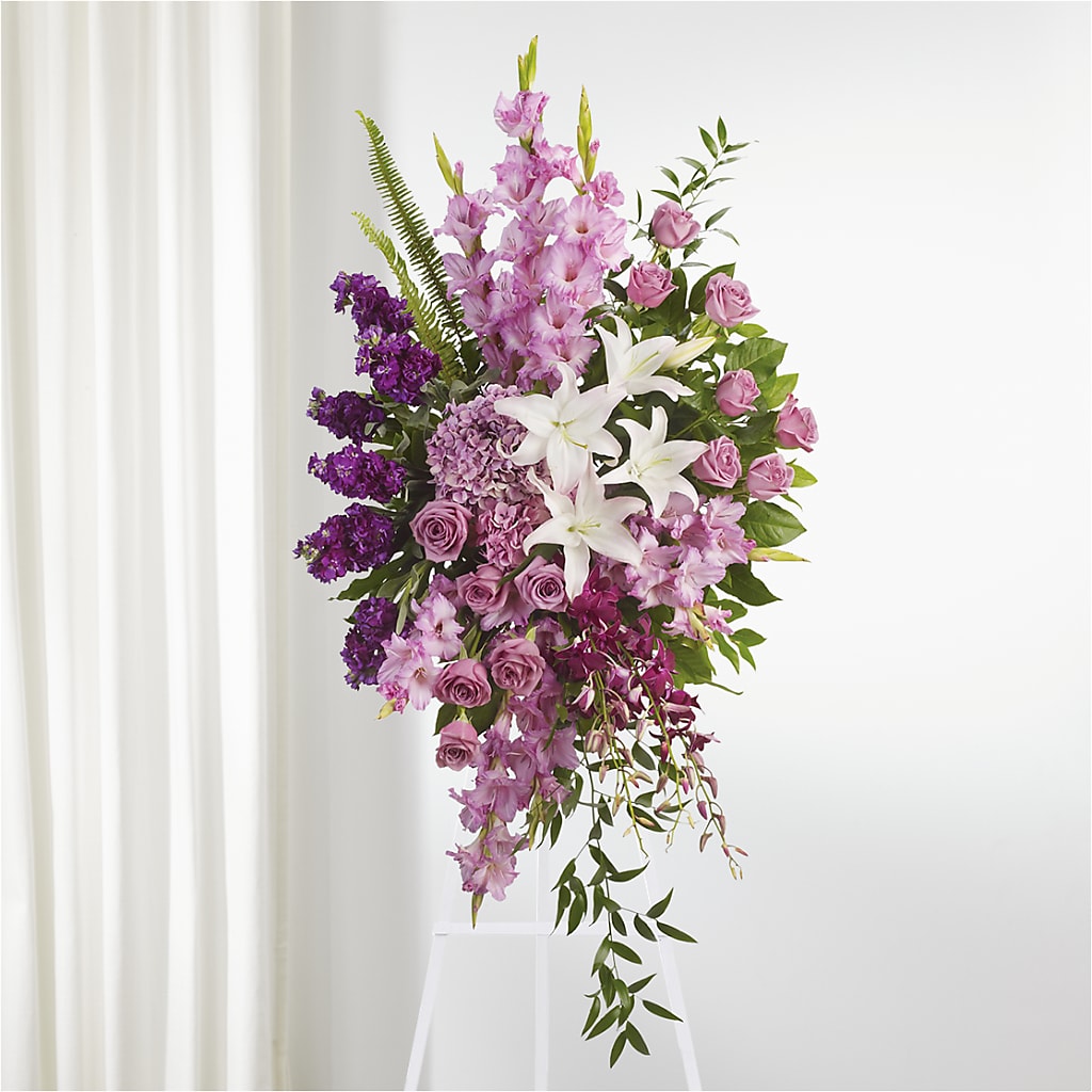 Never Alone Standing Spray – HYDE PARK FLORIST & GIFTS, Hyde Park NY