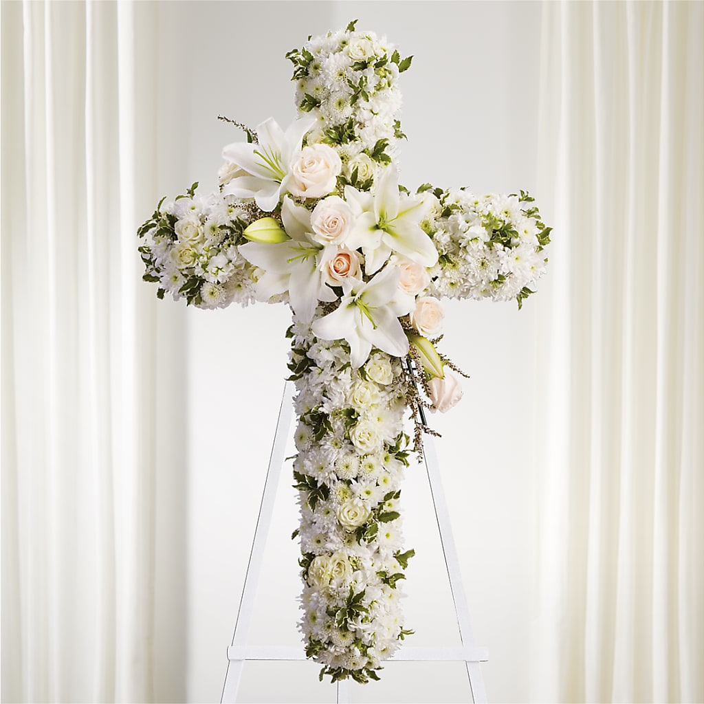 Spiritual Guidance Standing Spray – HYDE PARK FLORIST & GIFTS, Hyde Park NY