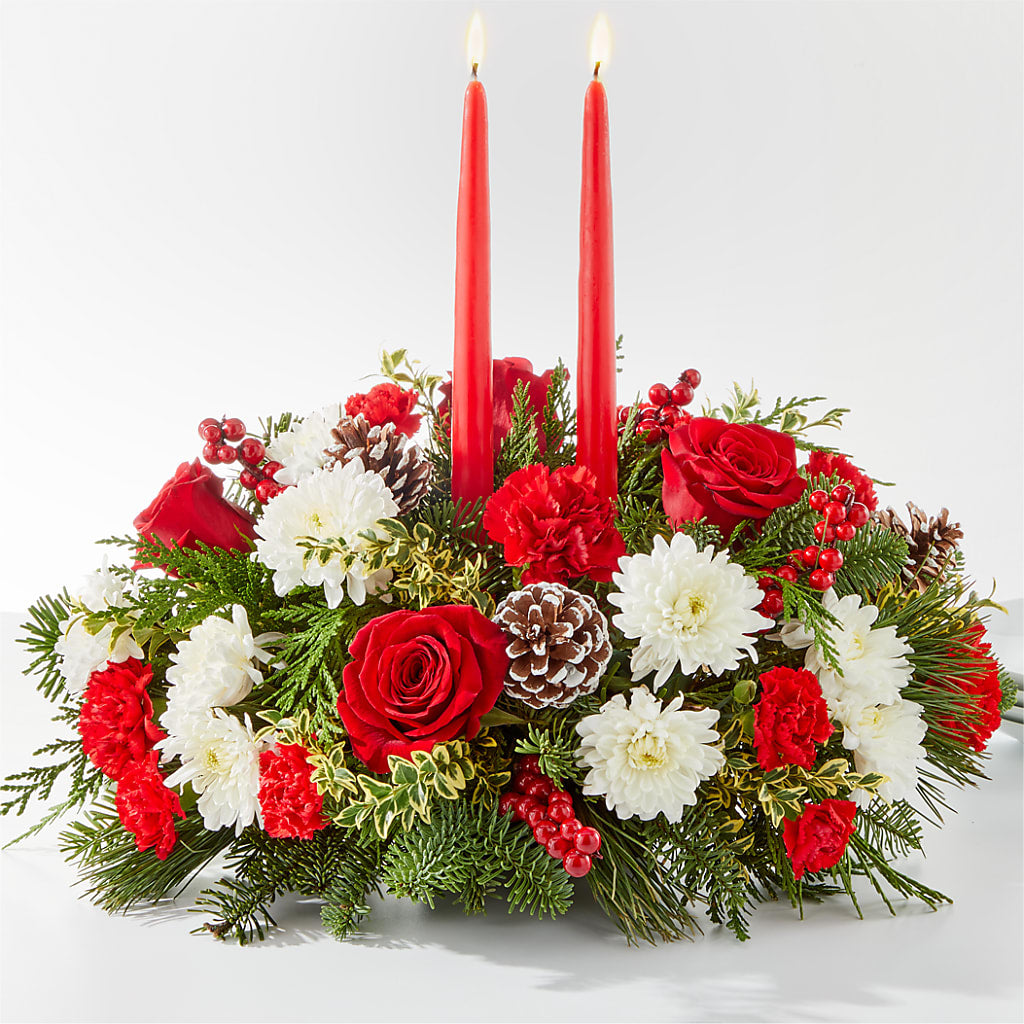 Holiday Soiree Centerpiece – HYDE PARK FLORIST & GIFTS, Hyde Park NY
