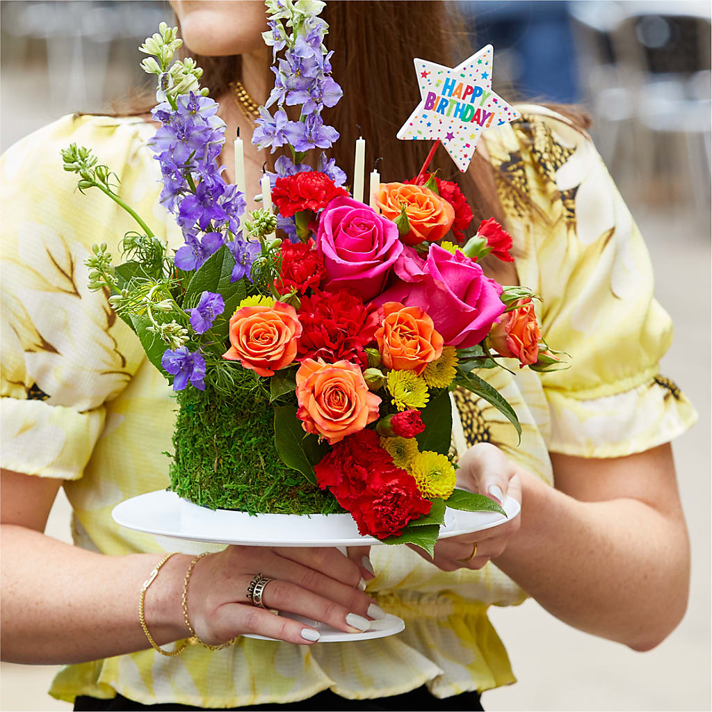 Best Year Yet Floral Cake – HYDE PARK FLORIST & GIFTS, Hyde Park NY