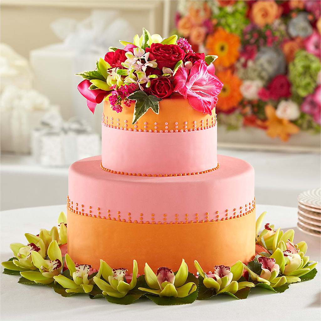 Sweet Citrus Cake Decor – HYDE PARK FLORIST & GIFTS, Hyde Park NY