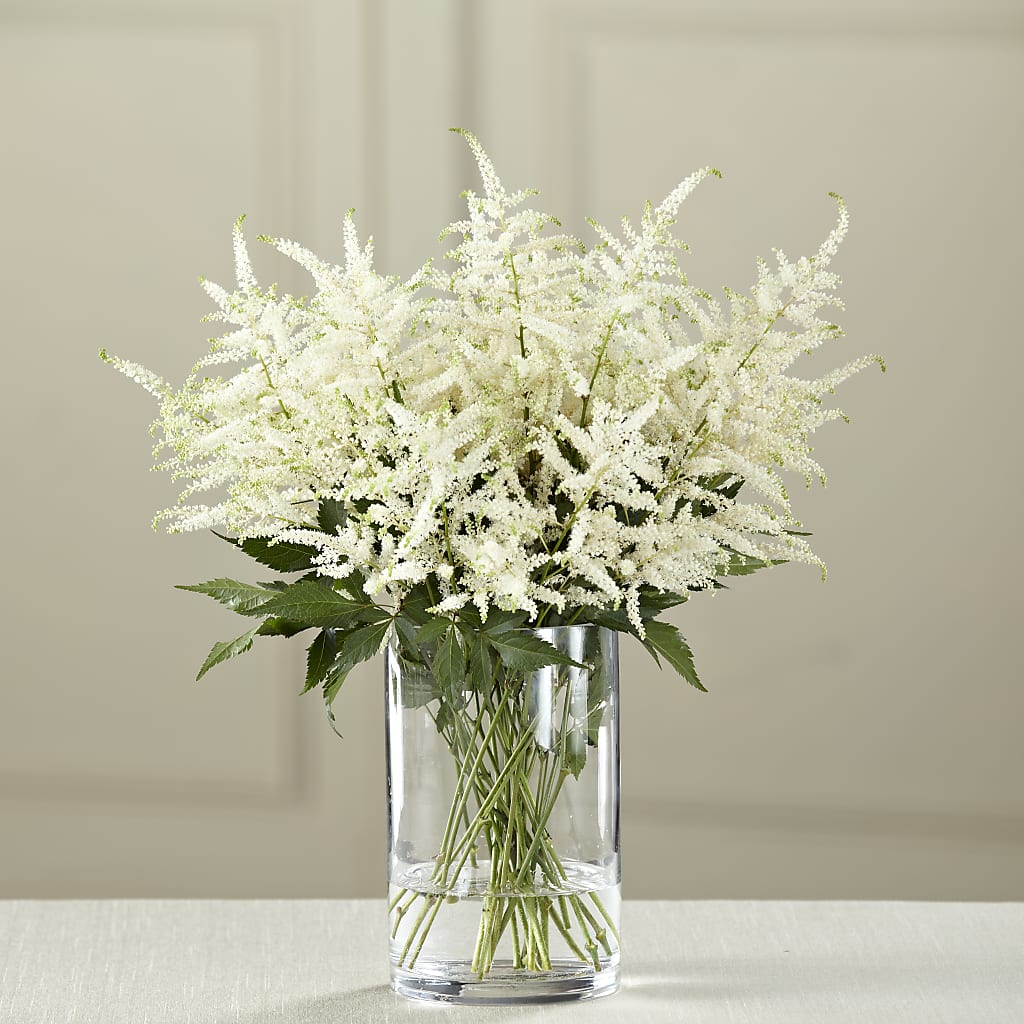 White Astilbe Bouquet – HYDE PARK FLORIST & GIFTS, Hyde Park NY