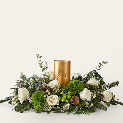 Chestnuts Roasting Centerpiece – HYDE PARK FLORIST & GIFTS, Hyde Park NY
