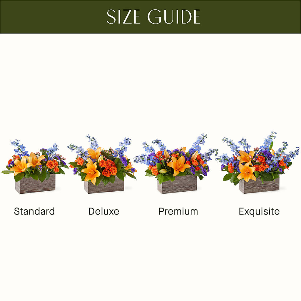 Radiant Citrus Box Bouquet – HYDE PARK FLORIST & GIFTS, Hyde Park NY
