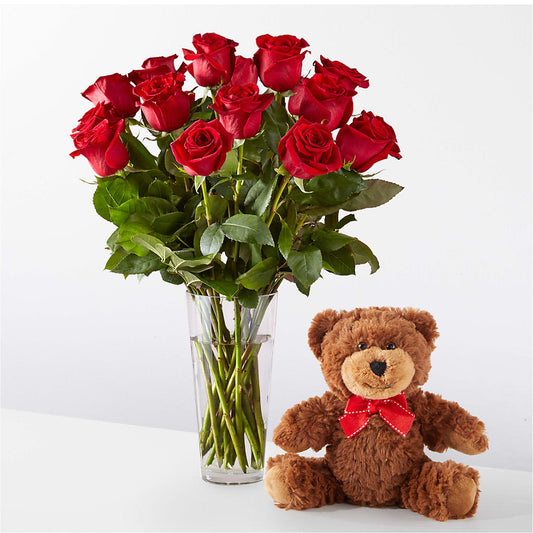 Romantic Long Stem Red Rose Bouquet Bundles – HYDE PARK FLORIST & GIFTS, Hyde Park NY