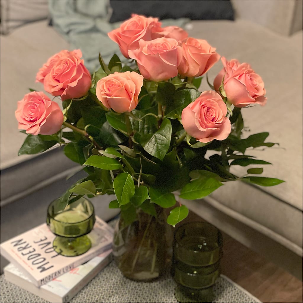 Long Stem Pink Rose Bouquet – HYDE PARK FLORIST & GIFTS, Hyde Park NY