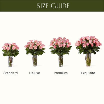 Long Stem Pink Rose Bouquet – HYDE PARK FLORIST & GIFTS, Hyde Park NY