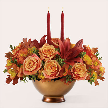 Harvest Table Centerpiece – HYDE PARK FLORIST & GIFTS, Hyde Park NY
