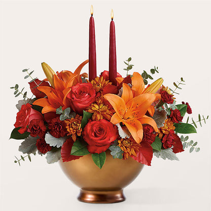 Fruits of Fall Centerpiece – HYDE PARK FLORIST & GIFTS, Hyde Park NY