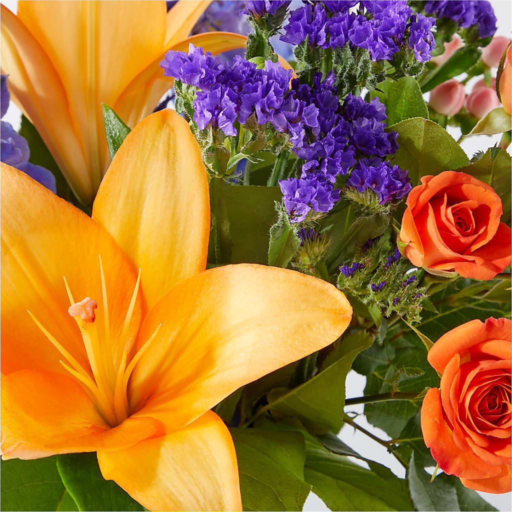 Radiant Citrus Bouquet – HYDE PARK FLORIST & GIFTS, Hyde Park NY