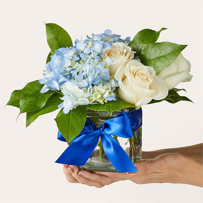 Sky Blue Delight Bouquet – HYDE PARK FLORIST & GIFTS, Hyde Park NY