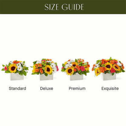 Sun-drenched Blooms Box Bouquet – HYDE PARK FLORIST & GIFTS, Hyde Park NY