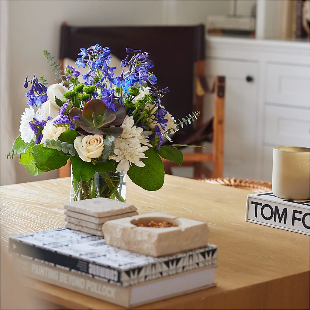 Cerulean Waves Bouquet – HYDE PARK FLORIST & GIFTS, Hyde Park NY
