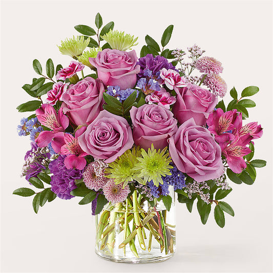 Glass Half Full Bouquet – HYDE PARK FLORIST & GIFTS, Hyde Park NY
