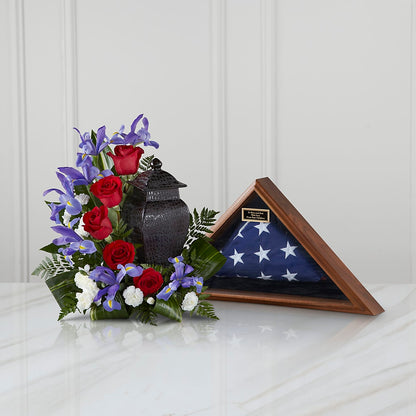 Patriotic Tribute Arrangement – HYDE PARK FLORIST & GIFTS, Hyde Park NY