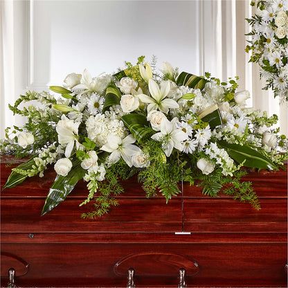 Abundance Casket Spray – HYDE PARK FLORIST & GIFTS, Hyde Park NY