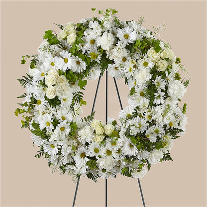 Faithful Wishes Wreath – HYDE PARK FLORIST & GIFTS, Hyde Park NY