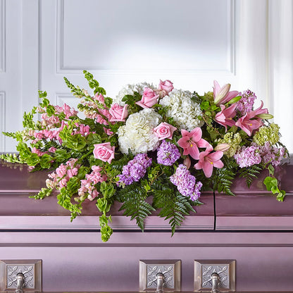 Life's Gratitude Casket Spray – HYDE PARK FLORIST & GIFTS, Hyde Park NY