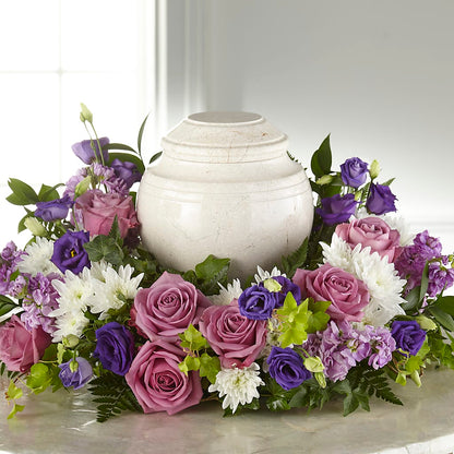 Blooming Sympathy Cremation Adornment – HYDE PARK FLORIST & GIFTS, Hyde Park NY