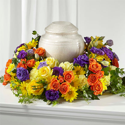 Blossoms of Remembrance Cremation Adornment – HYDE PARK FLORIST & GIFTS, Hyde Park NY