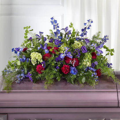 Always Treasured Casket Spray – HYDE PARK FLORIST & GIFTS, Hyde Park NY