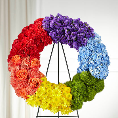 Circle of Love Wreath – HYDE PARK FLORIST & GIFTS, Hyde Park NY