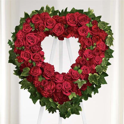 Wholehearted Standing Spray – HYDE PARK FLORIST & GIFTS, Hyde Park NY